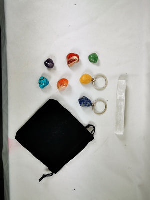 Chakra crystal stone gift pack