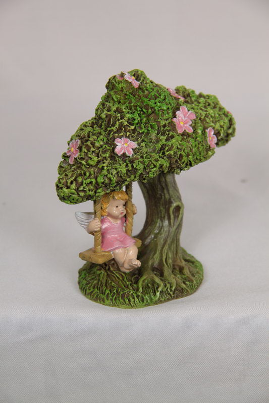 Fairy in Tree Swing