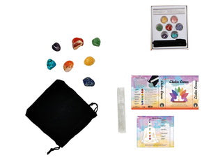 Chakra crystal stone gift pack