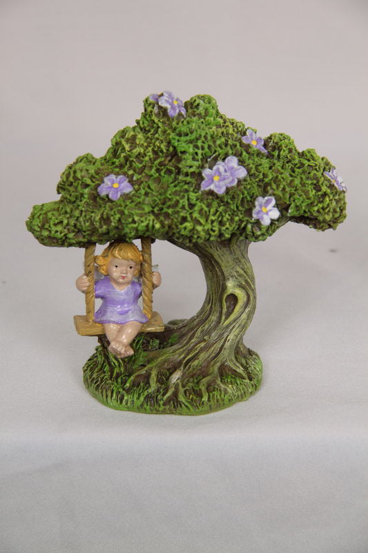 Fairy in Tree Swing
