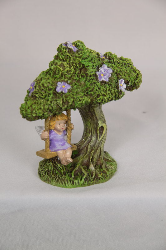 Fairy in Tree Swing