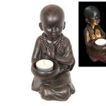 KNEELING MONK TEALIGHT HOLDER