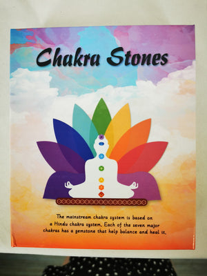 Chakra crystal stone gift pack