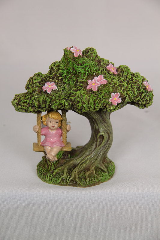 Fairy in Tree Swing