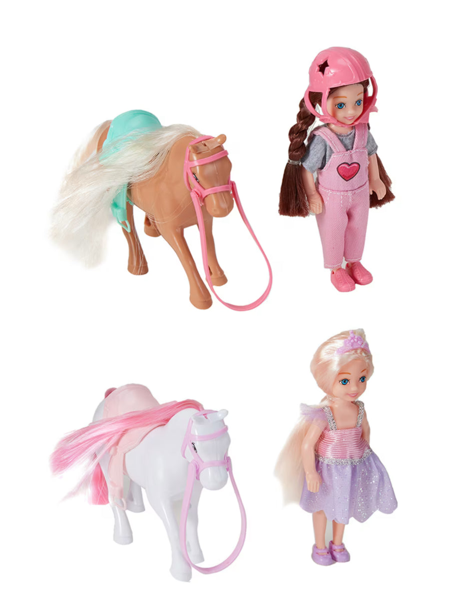 Mini Doll and Pony - Assorted