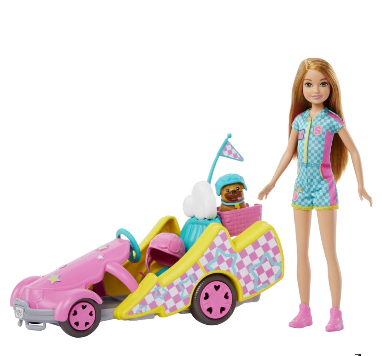 Barbie and Stacie to the Rescue Go-Kart Playset