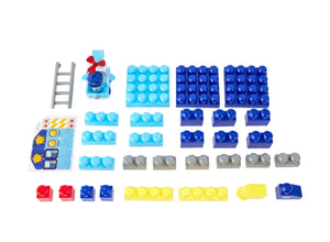 31 Piece Play & Learn Police Building Blocks Set