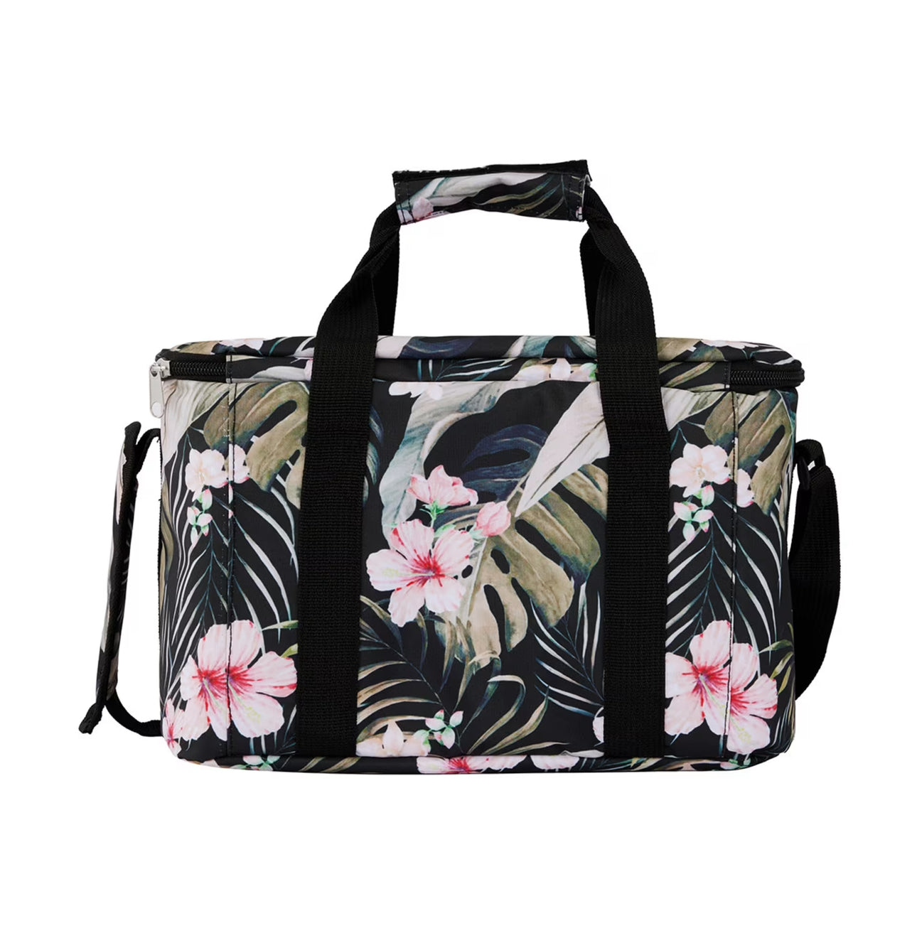 Extra Large Floral Insulated Lunch Bag