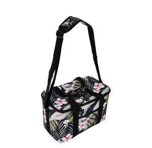 Extra Large Floral Insulated Lunch Bag