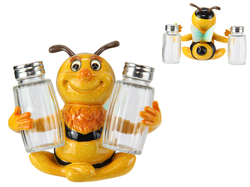 Cute Bee Salt & Pepper Shaker Set