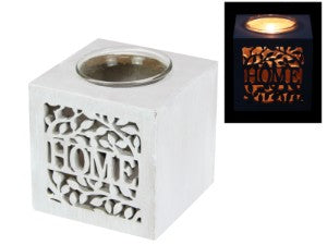 Home Tea-light Candle Holder with Filigree design