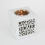 Home Tea-light Candle Holder with Filigree design