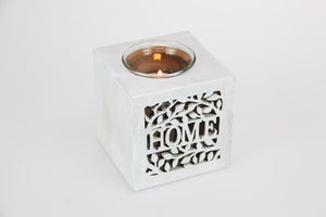 Home Tea-light Candle Holder with Filigree design