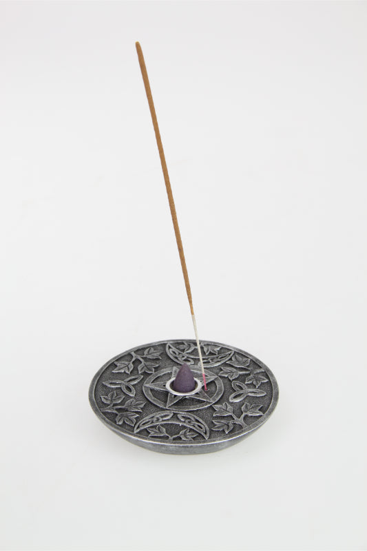 Triple Moon incense & cone stand