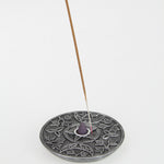 Triple Moon incense & cone stand