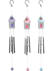 Fairy House Resin Wind Chime
