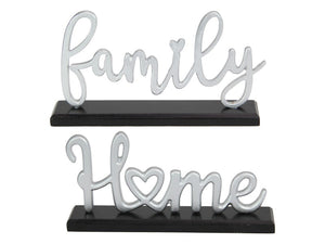 Home & Family plaque set