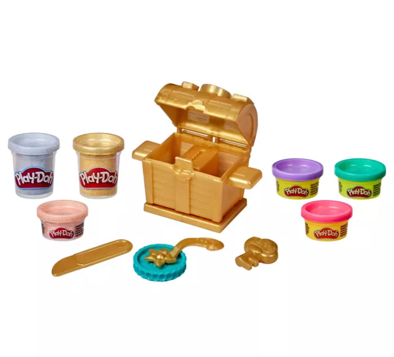 Play-Doh Gold Collection Treasure Splash