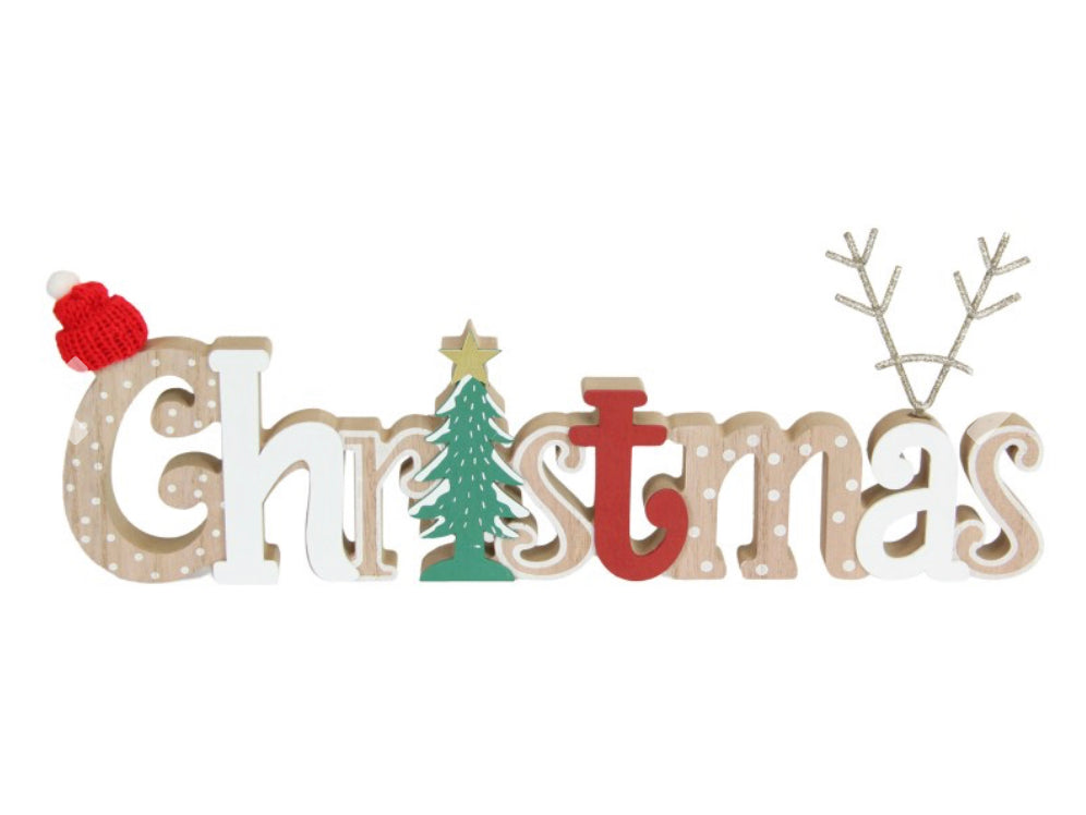 40cm Christmas Plaque MDF