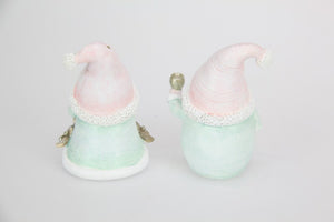 Mr & Mrs Gnome Claus cute Christmas Set