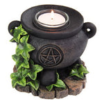 Witches Cauldron Tealight Holder