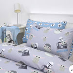 Baby Yoda Quilt Cover Set - Single Bed