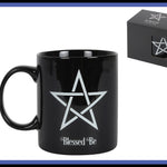 Blessed be Pentagram Mug. ( Gift Boxed)