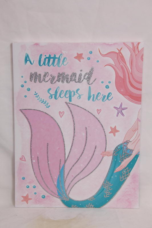 Mermaid set of 2 canvas prints