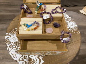 Boho/Mandala Jewellery Box