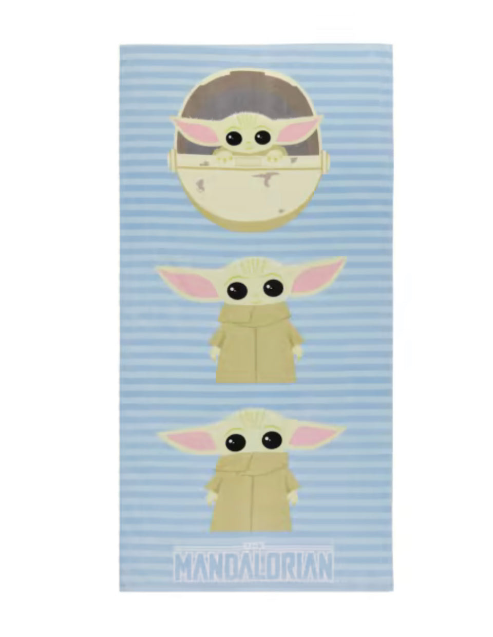 Baby Yoda Bath Towel