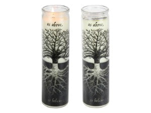 Tree of Life Candle ‘As Above So Be’