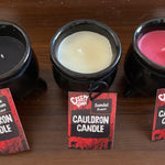 Black Cauldron Candle Trio Set