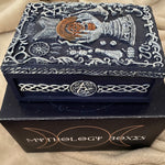 Book of Spells Crystal and Tarot Card Box