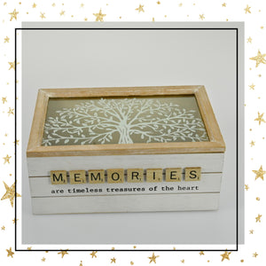 Memories Tree of Life Keepsake Memories Box