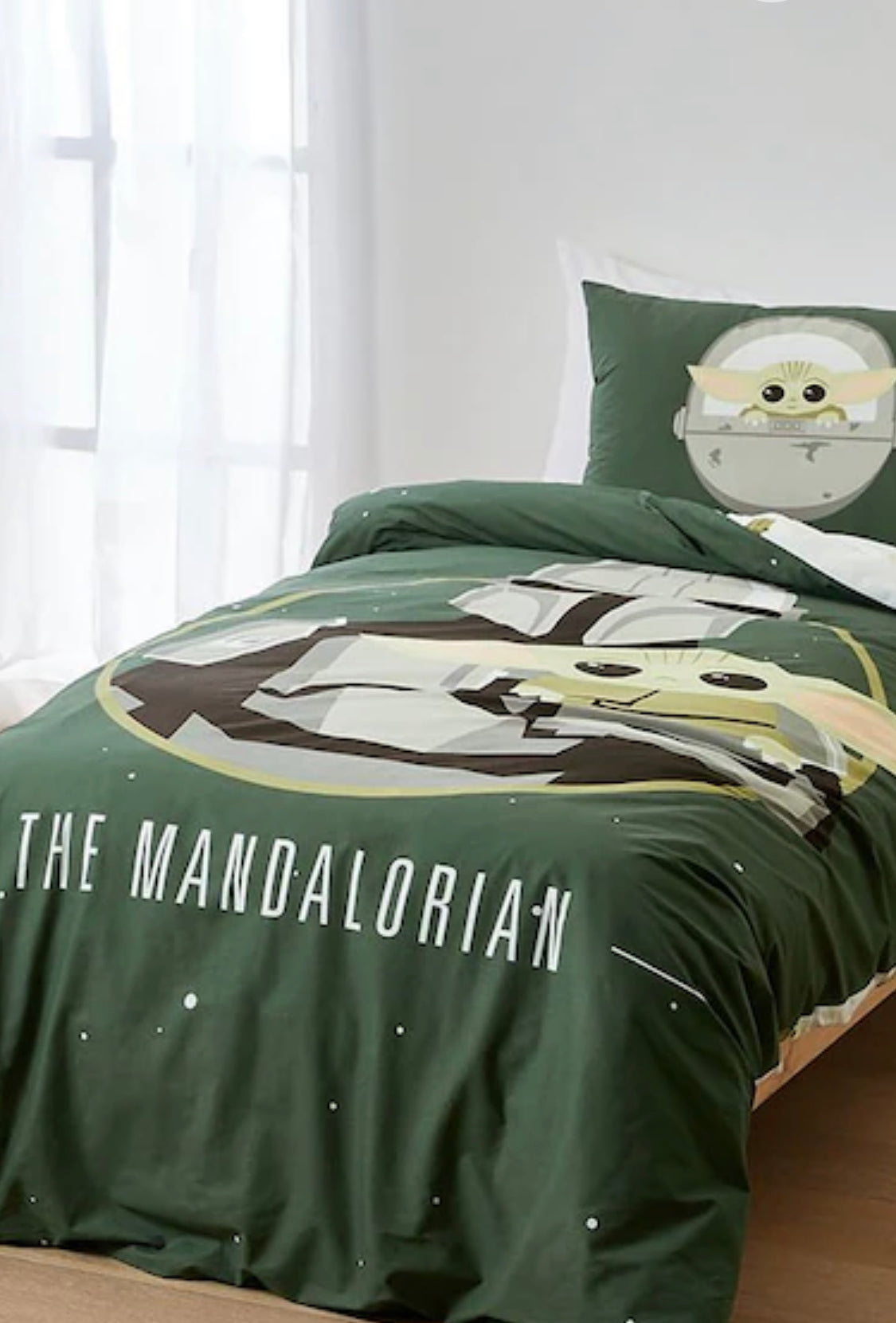 Mandalorian Double Bed Quilt Cover Set