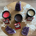 Black Cauldron Candle Trio Set