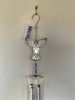 Silver guardian angel wind chime