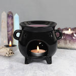 Black Cauldron Tea-Light Burner (Gift Boxed)