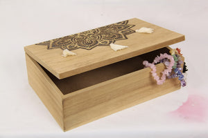 Gold Mandala Box with Tassels