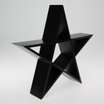 Black Pentagram Crystal Shelf