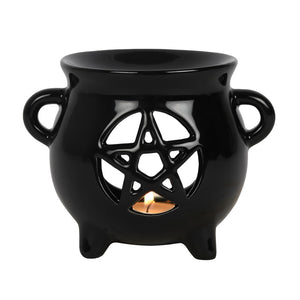 Pentagram Cauldron Oil Burner (Gift Box)