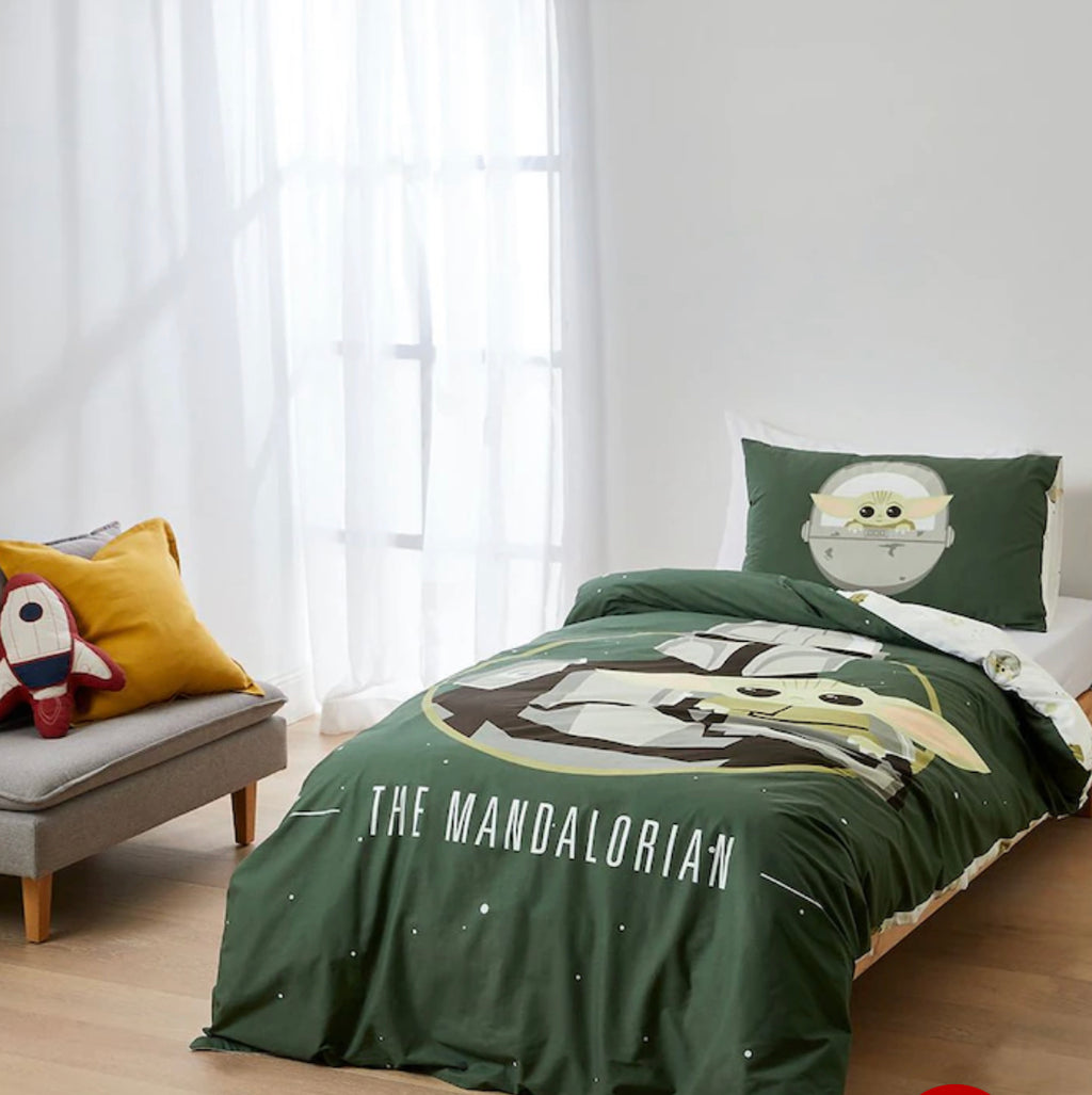 Mandalorian Double Bed Quilt Cover Set