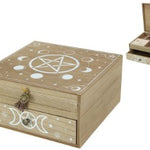 Square Wiccan Jewellery Box