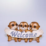 Meerkat Triplets Welcome log