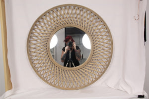 Rattan Mirror, Home Decor Luxe!
