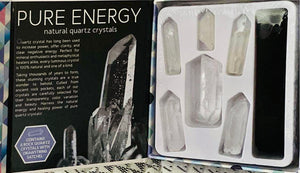 Pure Energy Natural Quartz Crystals